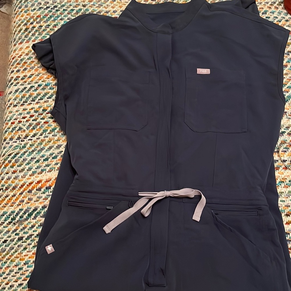 FIGS Technical collection jumpsuit Dark Harbor color